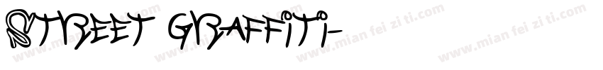 Street graffiti字体转换